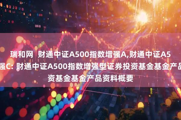 瑞和网  财通中证A500指数增强A,财通中证A500指数增强C: 财通中证A500指数增强型证券投资基金基金产品资料概要
