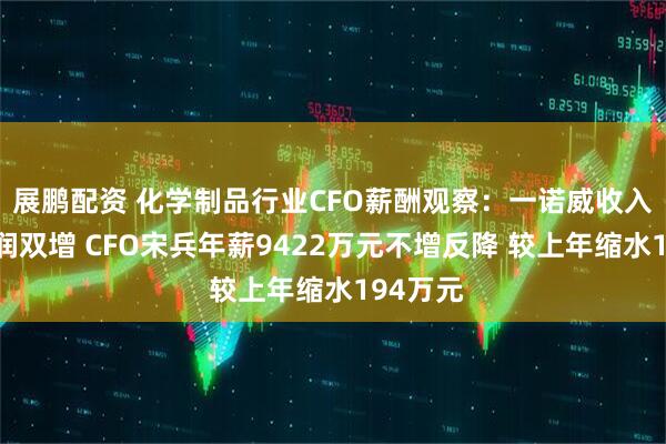 展鹏配资 化学制品行业CFO薪酬观察：一诺威收入、净利润双增 CFO宋兵年薪9422万元不增反降 较上年缩水194万元